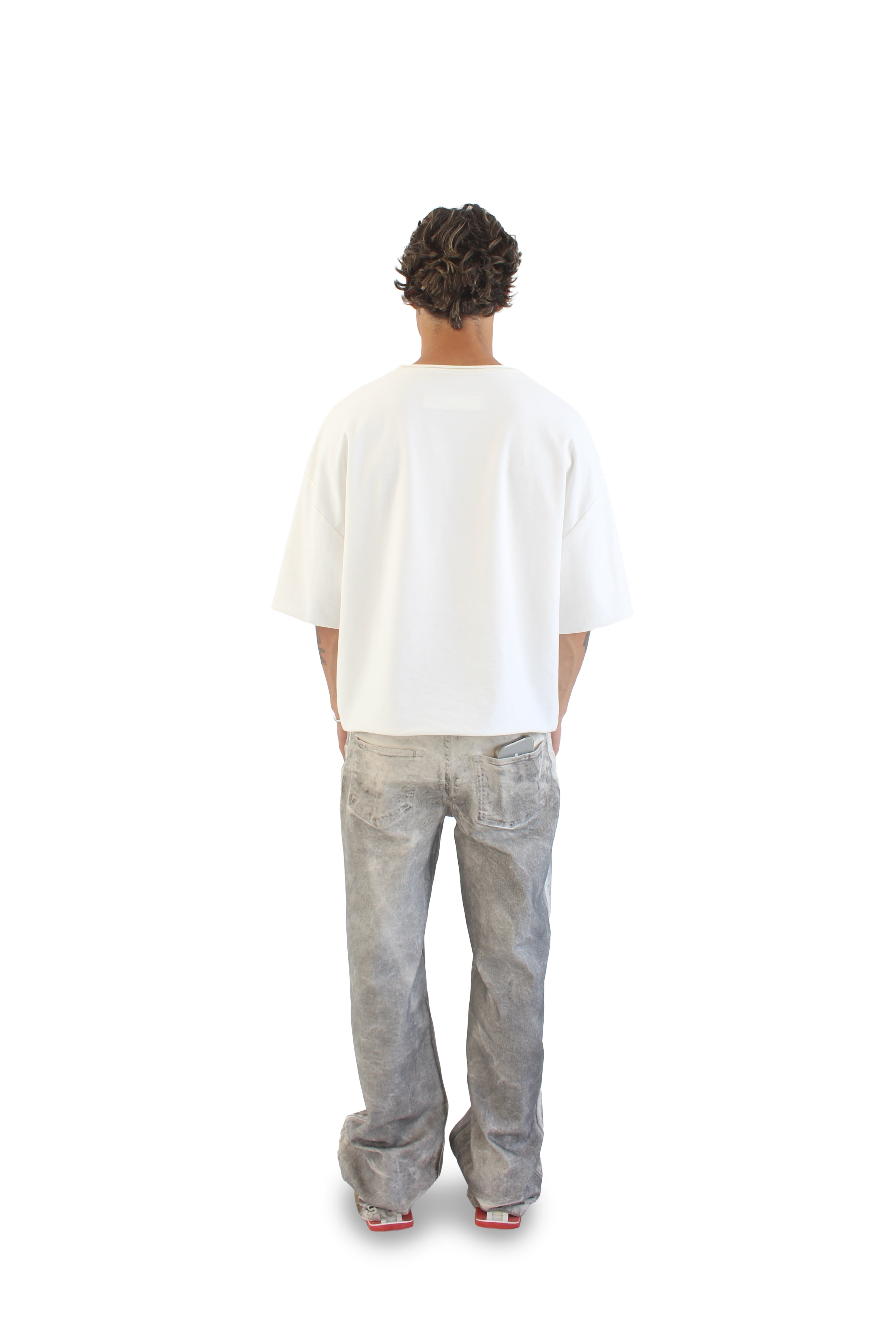 Reversible boxcut t-shirt